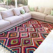 Nakshi Weave Jute Rug – Handwoven Natural Fiber Area Carpet