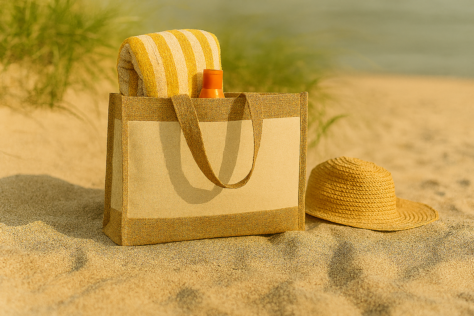 Premium Jute and Cotton Tote Bag That is Strong, Stylish & Sustainable