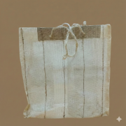 Eco-friendly reusable jute shopping bag