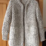 Handmade Crochet Cardigan with Soft and Cozy Design