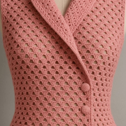 Handmade Crochet Vest with Soft and Stylish Design