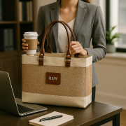 Premium Jute‑Cotton Ladies Office Bag – Elegant, Durable & Eco‑Friendly
