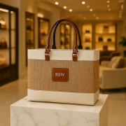 Premium Jute‑Cotton Ladies Office Bag – Elegant, Durable & Eco‑Friendly